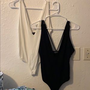 2 Naked Wardrobe bodysuits